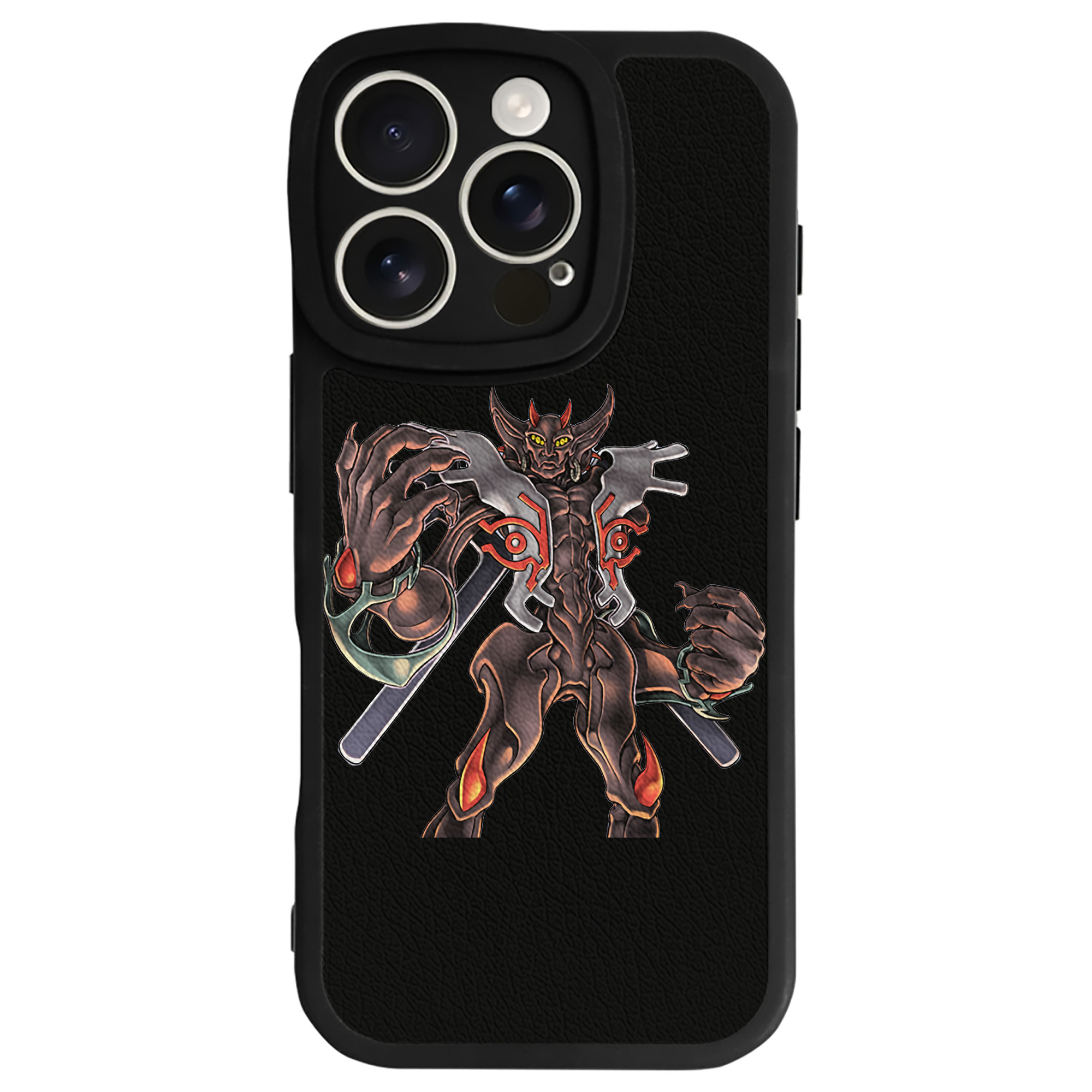 （画像用） 遊☆戯☆王 Yu-Gi-Oh! 【iPhone 16シリーズ対応】シリコンスマホケース（レザー調） 材質：シリコン